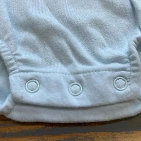 Peter Rabbit Benjamin Onesie Blue White - Picture 5 of 5